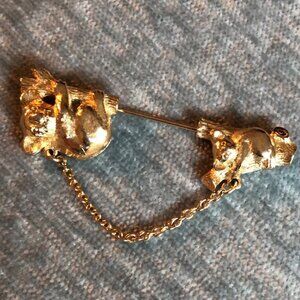 Avon Brooch Mamma and Baby Koala